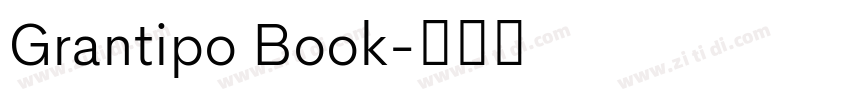Grantipo Book字体转换